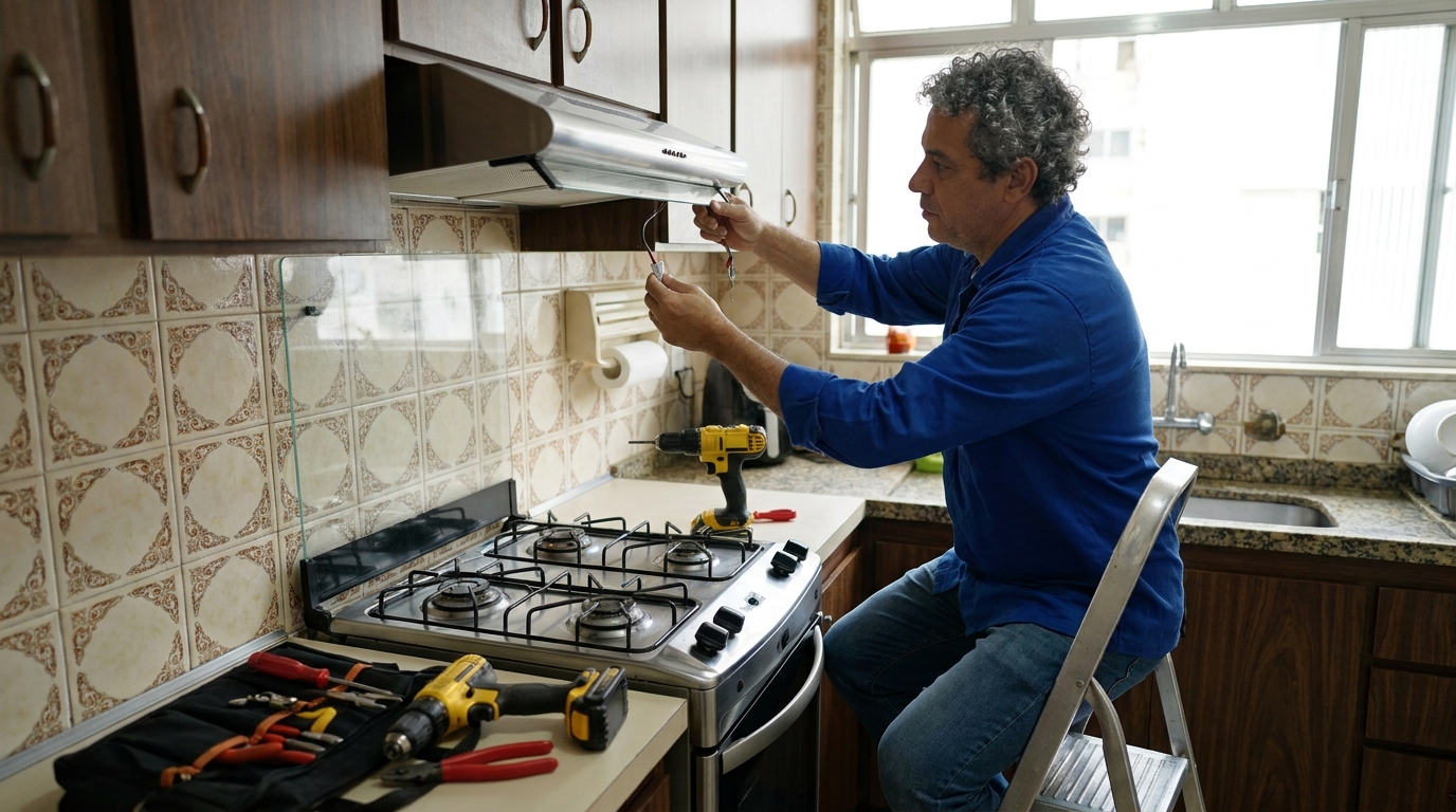 Instalação de Coifa em Vitória‑ES