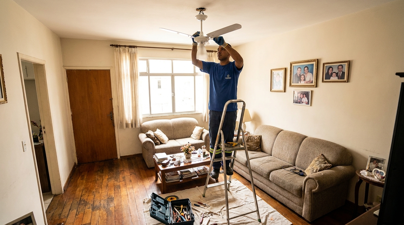 Substituição de Ventilador em Vitória‑ES